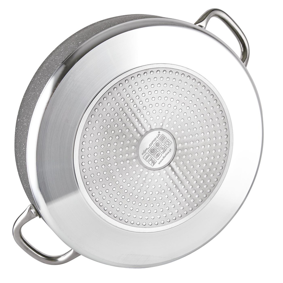 Garnek aluminiowy niski Florina Onyx 30 cm 4,2 l