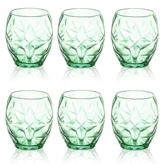 Szklanki do whisky Bormioli Rocco Oriente 6 sztuk 480 ml zielone