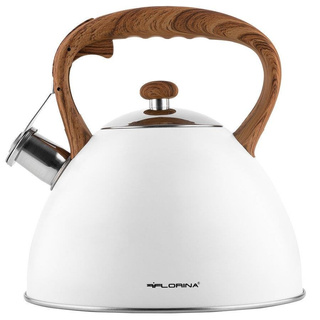 Czajnik nierdzewny Florina Frank 2,5 l biały