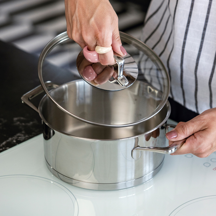 Komplet garnków nierdzewnych Florina Lumio, 9 elementów