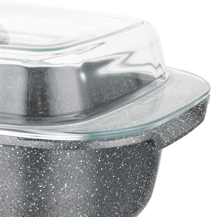 Brytfanna z aromatyzerem Florina Lava by Mateusz Gessler 32x11 cm 4,5 l