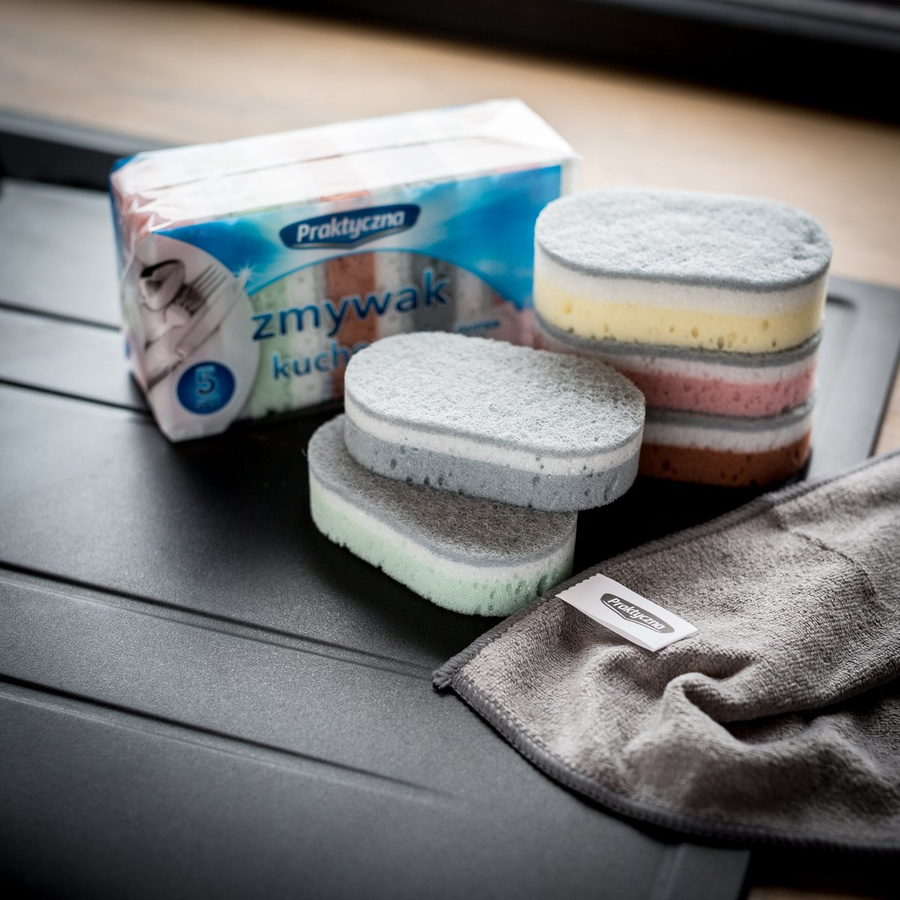 Zmywak kuchenny Praktyczna owalny 5 szt