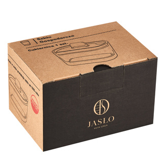 Cukiernica szklana Jasło 12,6x9 cm