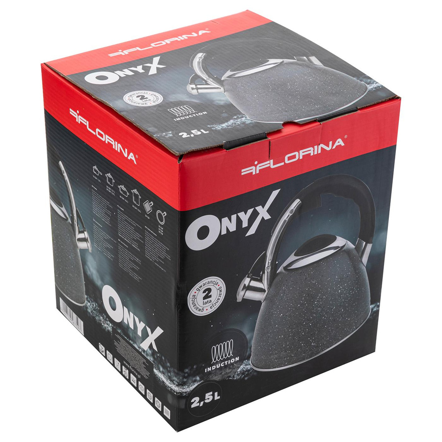 Czajnik nierdzewny Florina Onyx 2,5 l