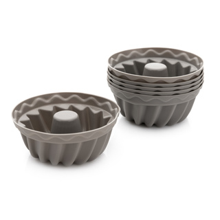 Silikonowe foremki do babeczek muffinek Anide Florina 6 sztuk mix