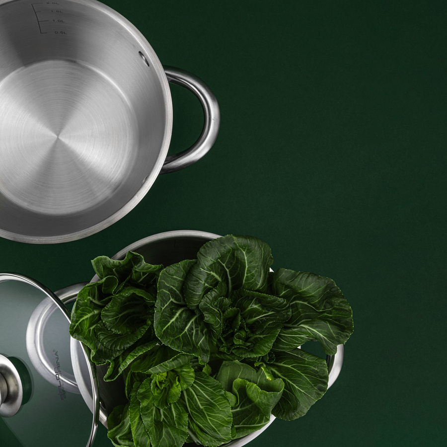 Komplet garnków nierdzewnych Florina Henry by Mateusz Gessler 1,7 l i 2,4 l i 3,3 l i 6 l