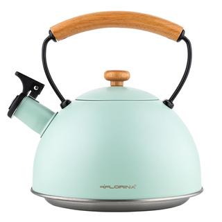 Czajnik nierdzewny Florina Natura Line miętowy 2,3 l