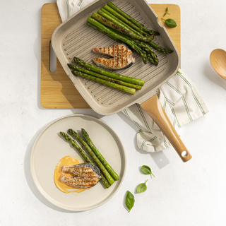 Patelnia aluminiowa grillowa Florina Oslo 28x28 cm