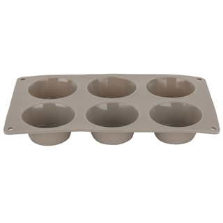Forma do 6 Muffinek Florina Anide silikonowa okrągła