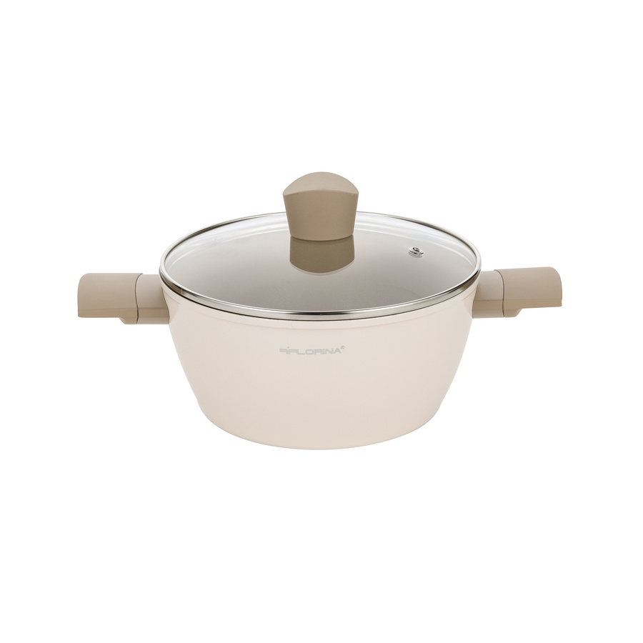 Garnek aluminiowy Florina Mokka 20 cm 2,1 l