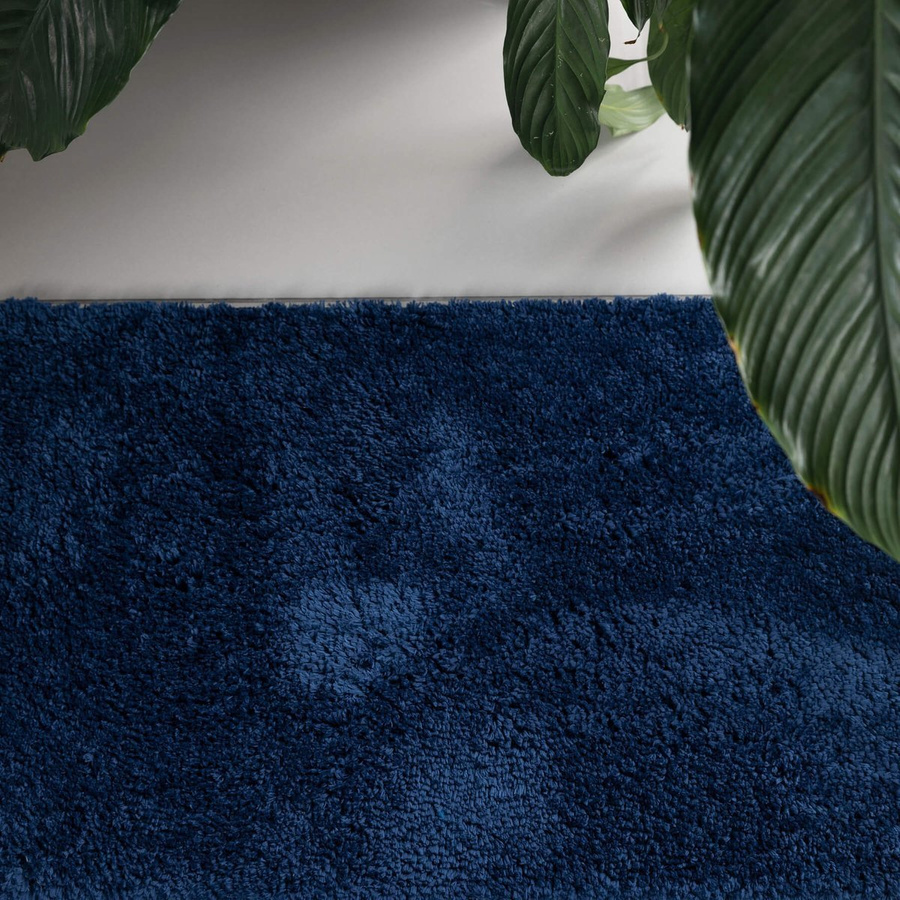 Dywanik łazienkowy Miss Lucy Softy 50 x 80 cm granatowy