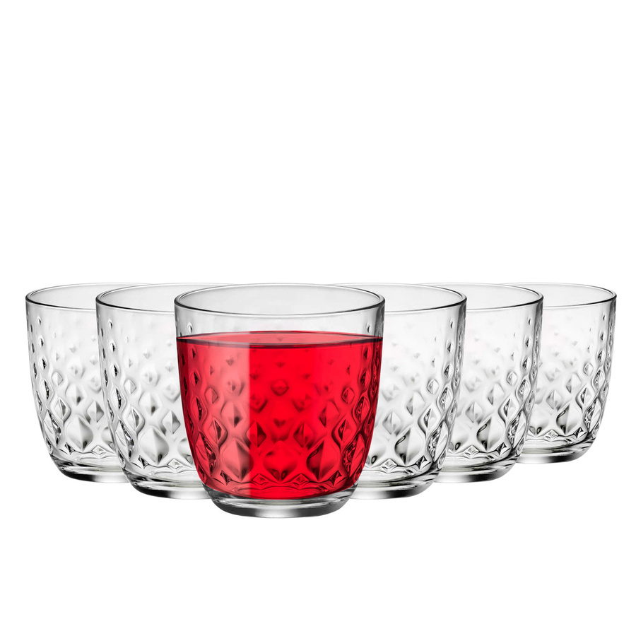Szklanki do soków Bormioli Rocco Glit 300 ml 6 sztuk