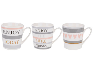 Kubek ceramiczny do kawy i herbaty Florina Enjoy 460 ml 