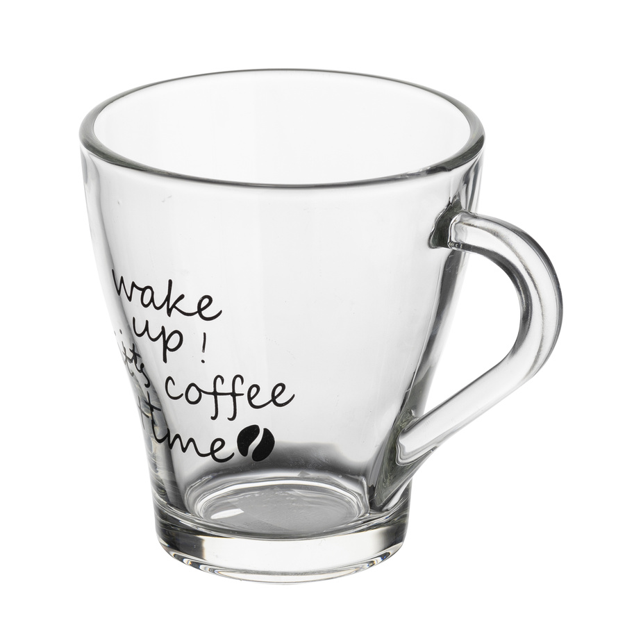 Kubek szklany Florina Wake Up 250 ml