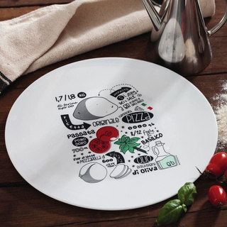 Talerz do pizzy Bormioli Rocco ronda przepis 33 cm