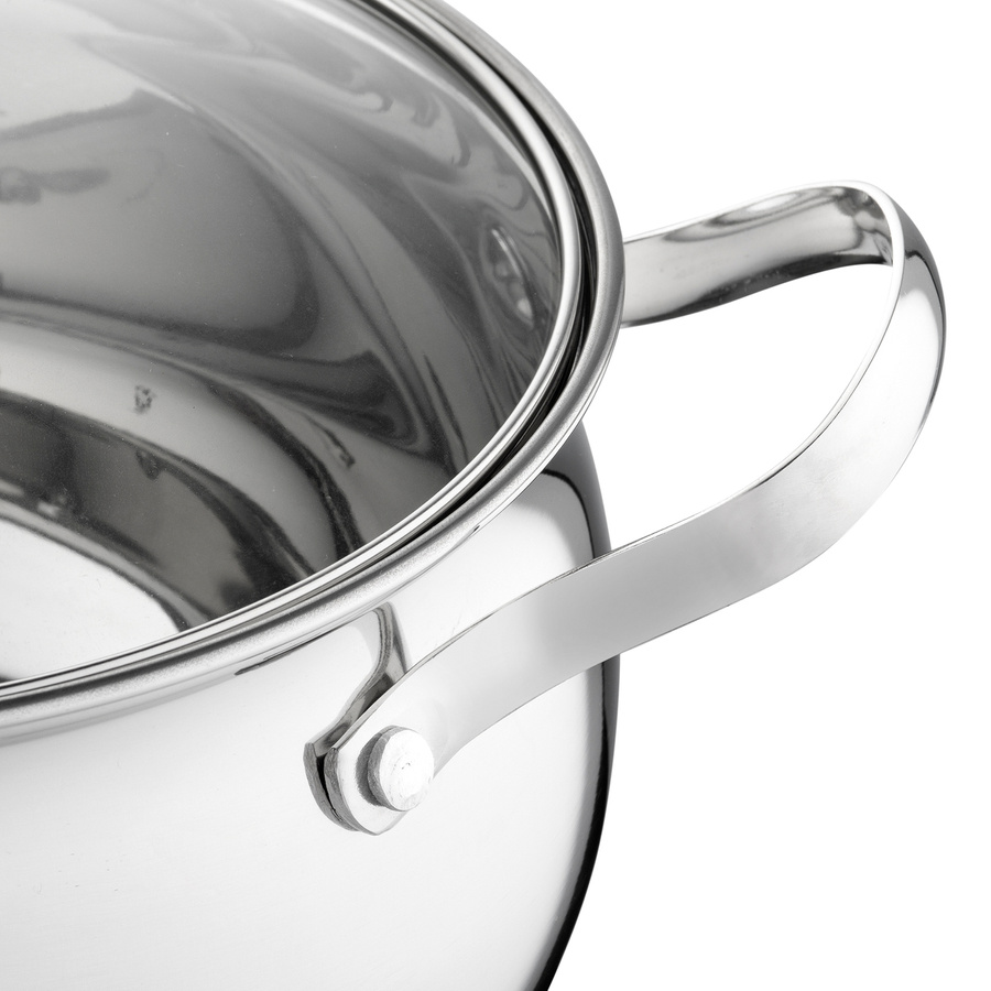 Komplet garnków ze stali nierdzewnej Florina Maron 8 elementów