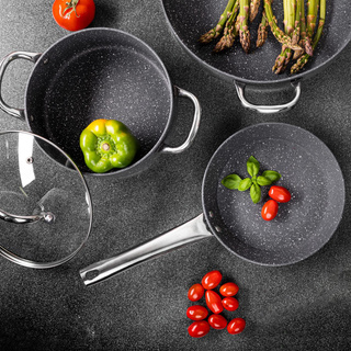 Patelnia aluminiowa Florina Onyx 28 cm