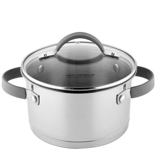 Garnek nierdzewny Florina Sally silikonowe rączki 16 cm 1,6 l