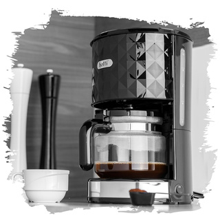 Ekspres do kawy przelewowy Botti Nero czarny 1000 W