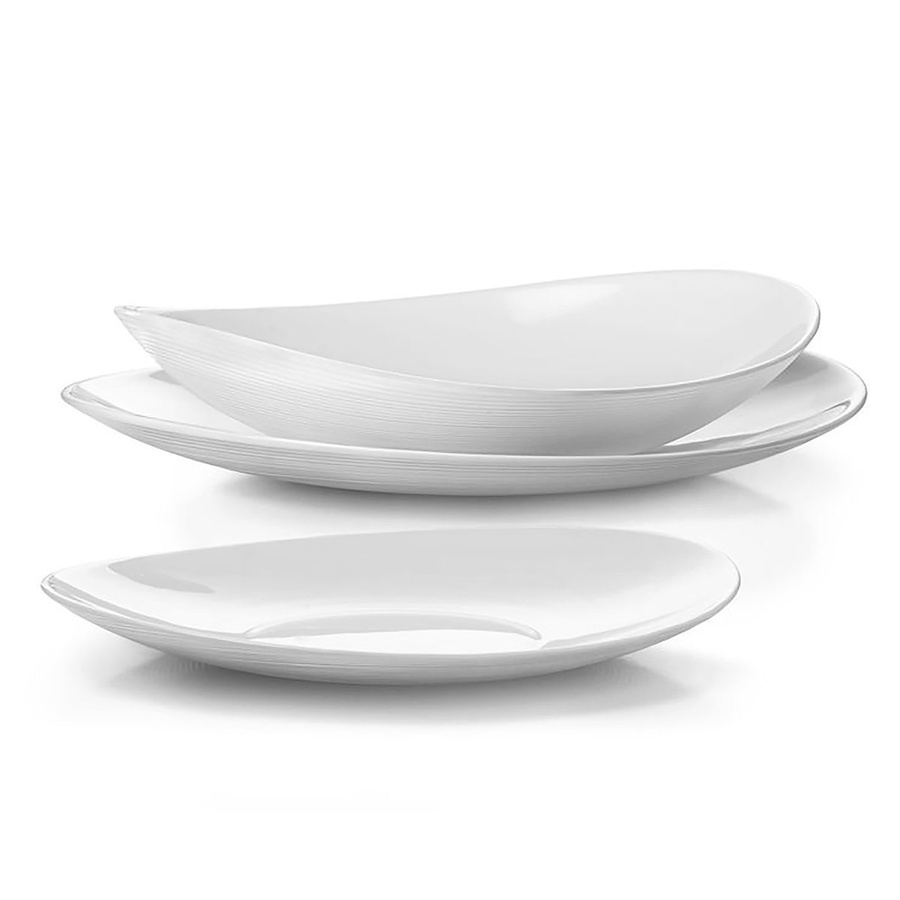 Komplet zestaw serwis obiadowy Prometeo 36 elementów 12 osób