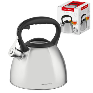 Czajnik nierdzewny na indukcję i gaz Florina Dakota 2,5 l