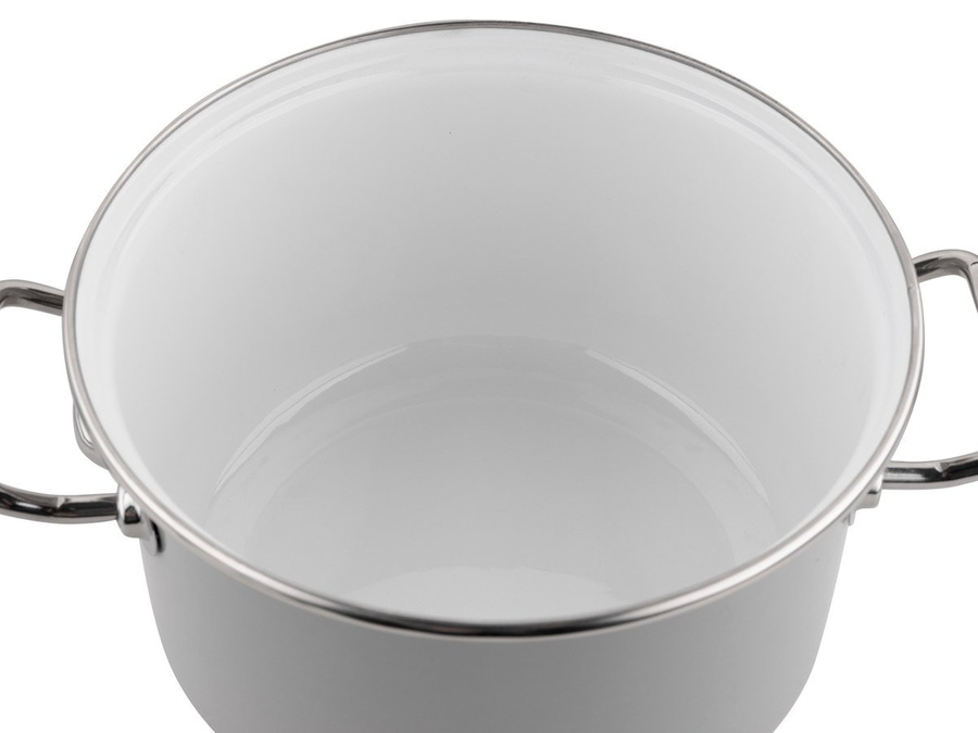 Zestaw garnków emaliowanych Primario 16/18/20/22cm Emalia Pleszew