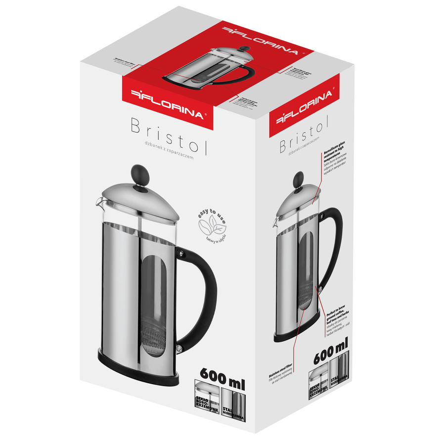 Zaparzacz Florina Bristol 600 ml