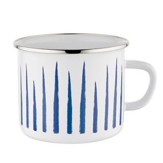 Kubek emaliowany Emalia Polska Pleszew Hamptons 14 cm 1,7 l