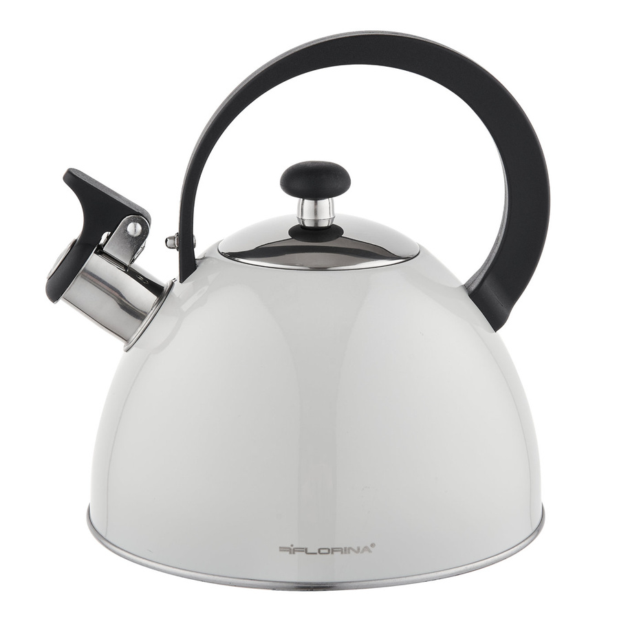 Czajnik ze stali nierdzewnej Florina Brillo jasnoszary 2,5 l