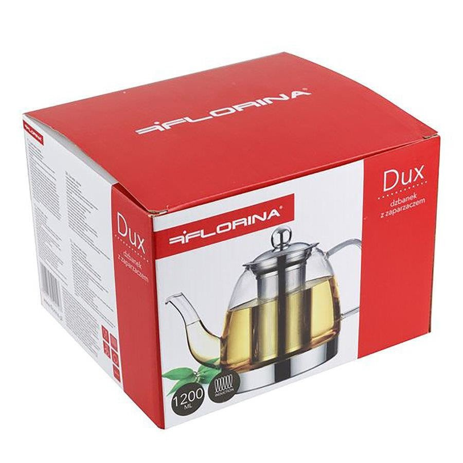 Dzbanek z zaparzaczem Florina Dux 1,2 l