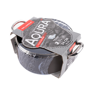 Garnek z pokrywką na indukcję Florina Aqura 4,6 l 24 cm