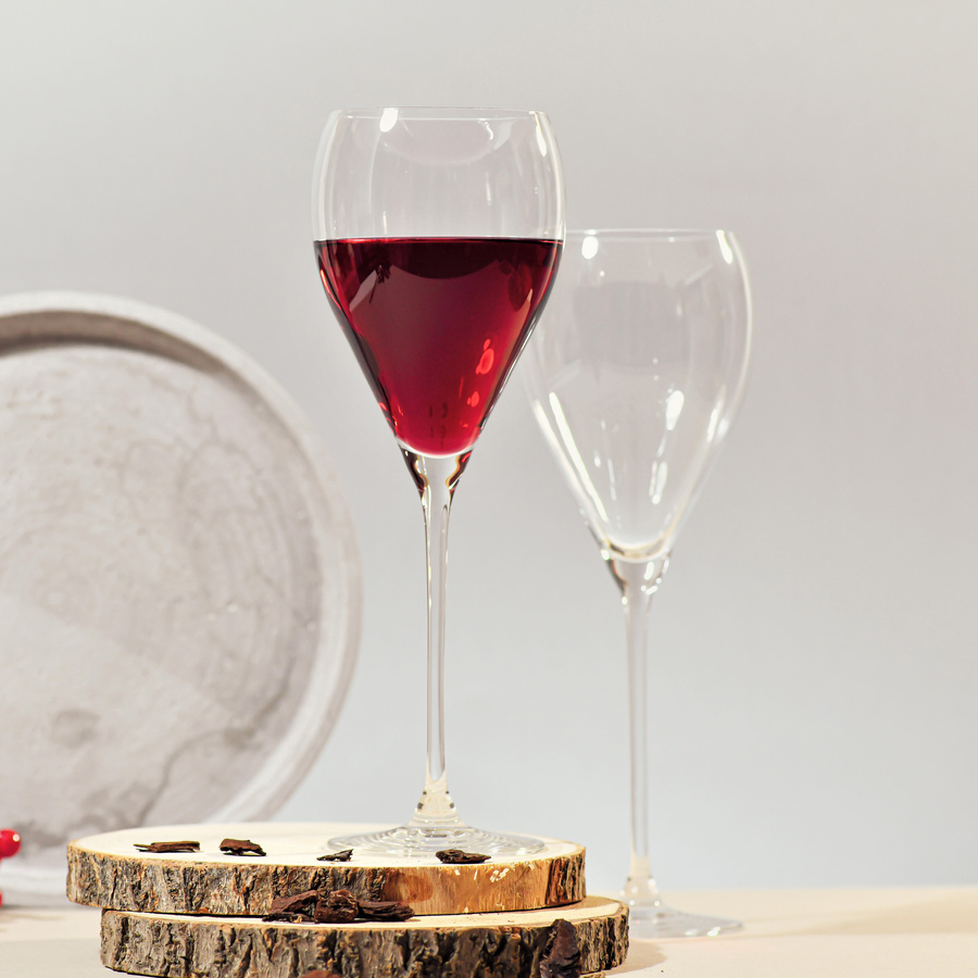 Komplet kieliszków do czerwonego wina Krosno Perla 480 ml 4 sztuki