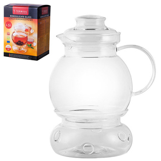 Dzbanek żaroodporny z podgrzewaczem Termisil 1,5 l