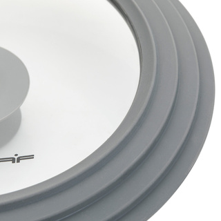 Pokrywa żaroodporna Florina z silikonem 3 w 1 18,20,22 cm