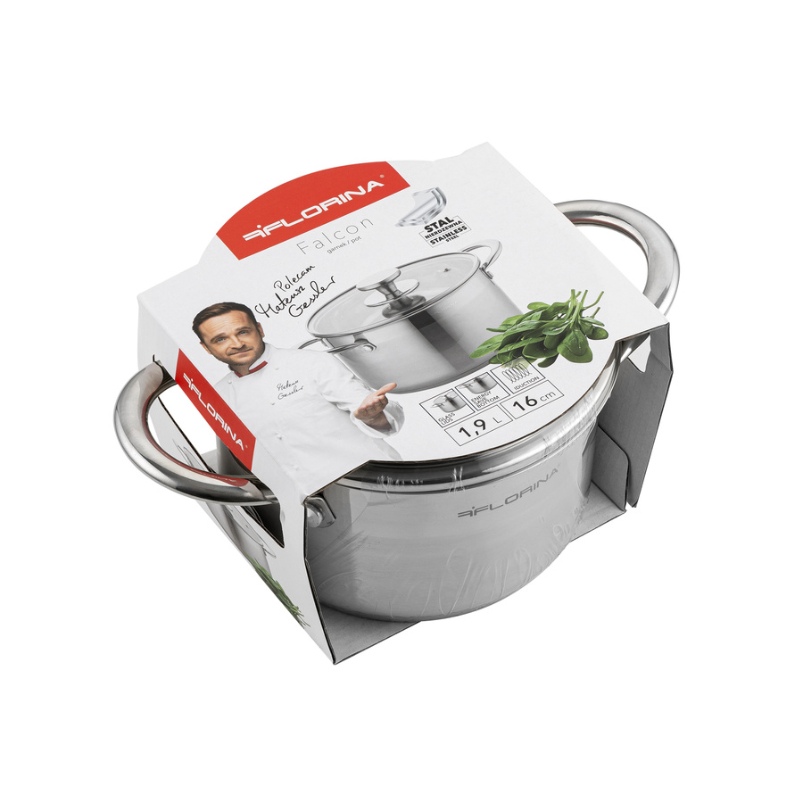 Garnek nierdzewny Florina Falcon 16 cm 1,9 l