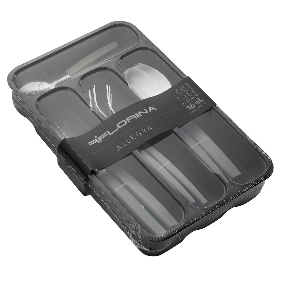 Komplet sztućców Florina Allegra 16 elementów szałwia