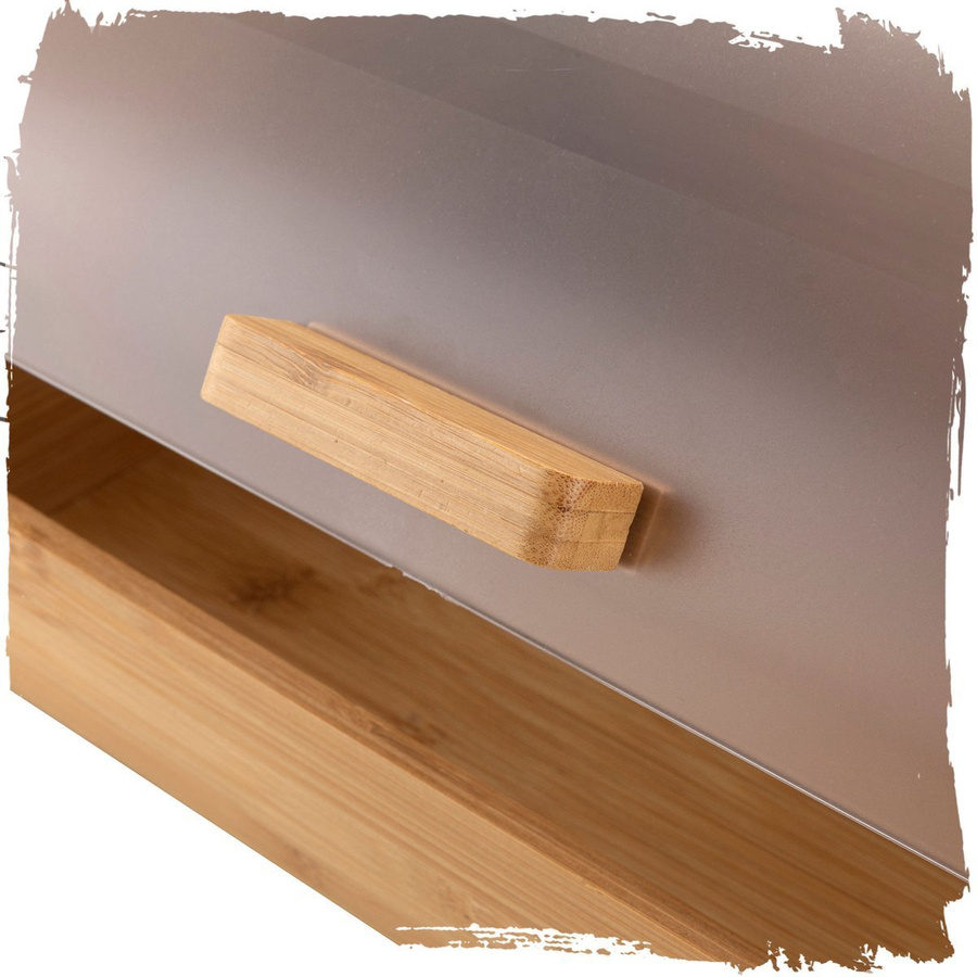 Chlebak bambusowy Florina Classic 38,5 x 27,7 x 19 cm