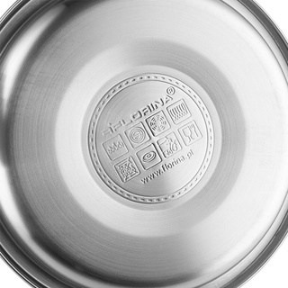 Czajnik nierdzewny Florina Natura Line biały 2,3 l