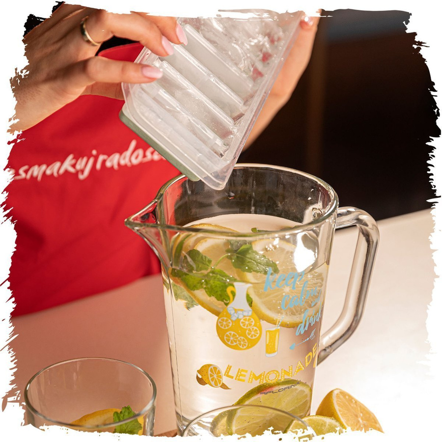 Foremki do lodu Praktyczna prostokątna miętowa - 2szt.