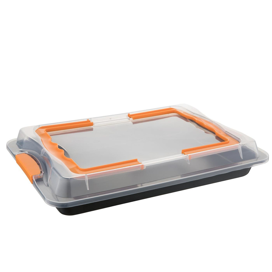 Blacha Florina Likoris z pokrywką 42 x 29 x 4 cm