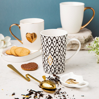 Kubek porcelanowy prezentowy Florina Romby 400 ml