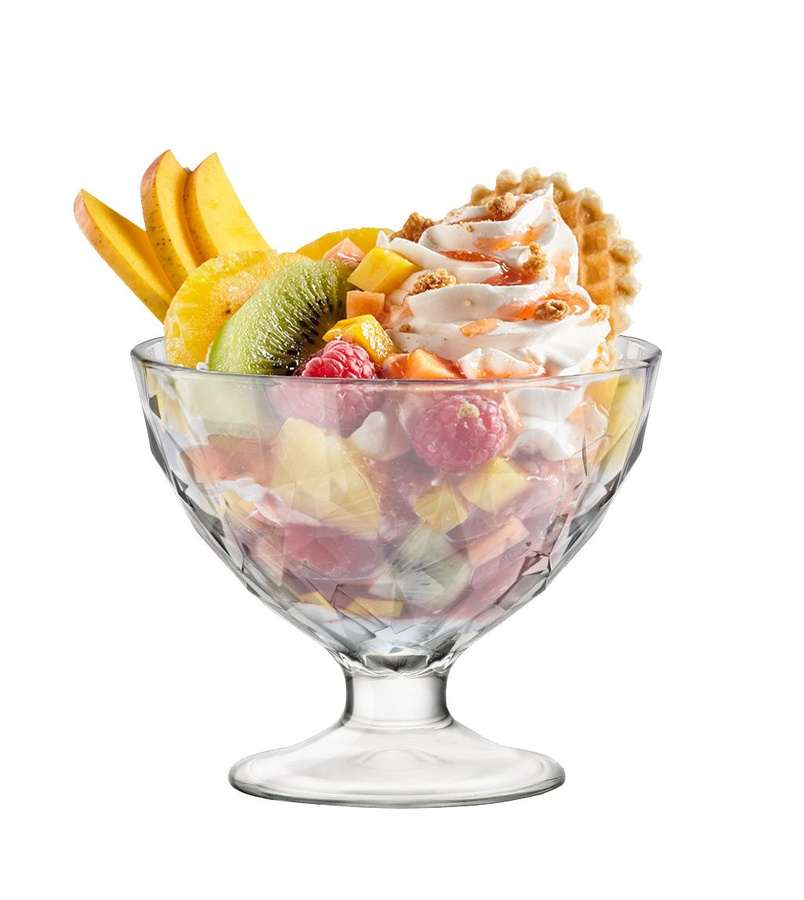 Pucharki do lodów Bormioli Rocco Diamond 220 ml - 6 szt.