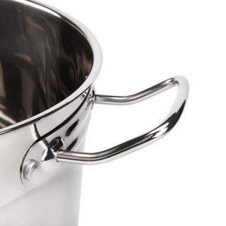 Garnek nierdzewny Florina Gastro prosty 32 cm 19,8 l