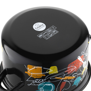 Garnek emaliowany Emalia Polska Pleszew Malena 20 cm 3,7 l