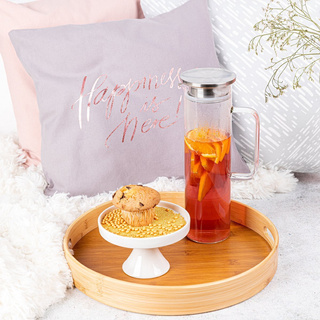 Komplet poszewek Miss Lucy Metallic Happiness 3-elementowy 3 x 40 x 40 cm