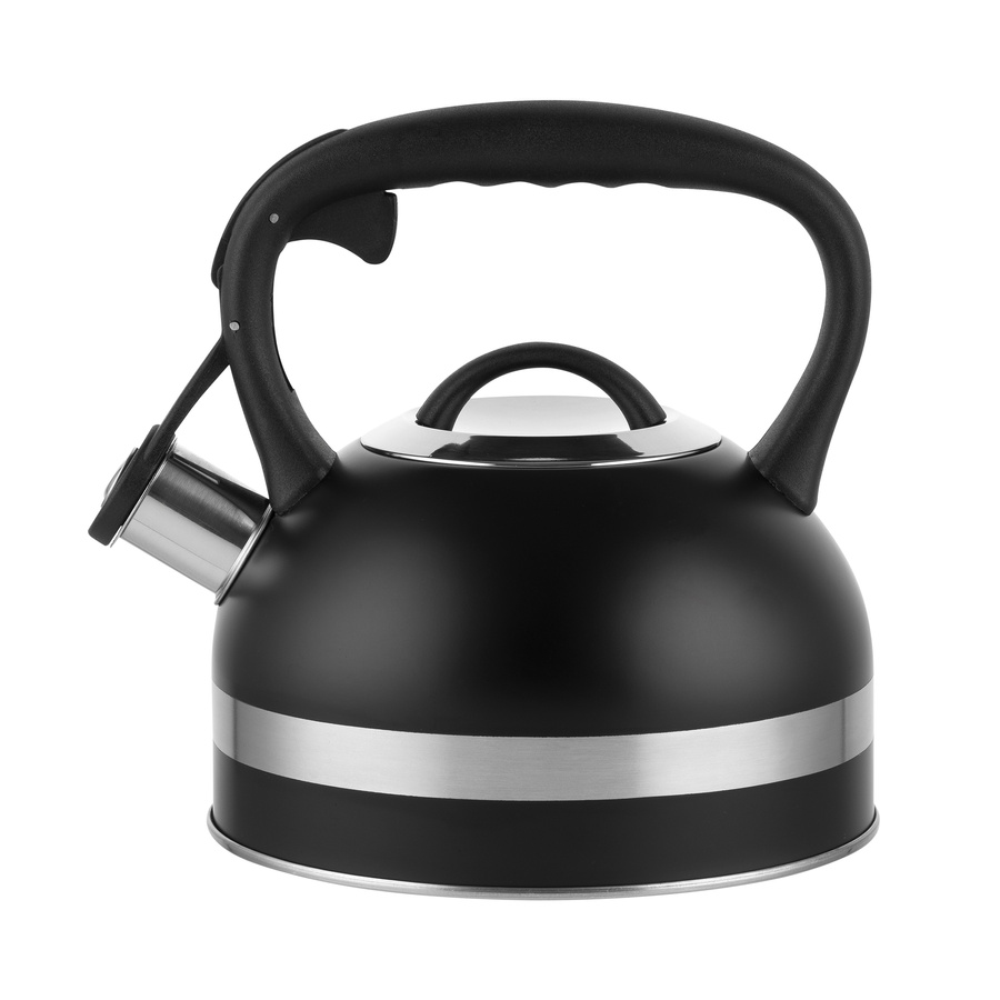 Czajnik nierdzewny 1,8 l Delux czarny