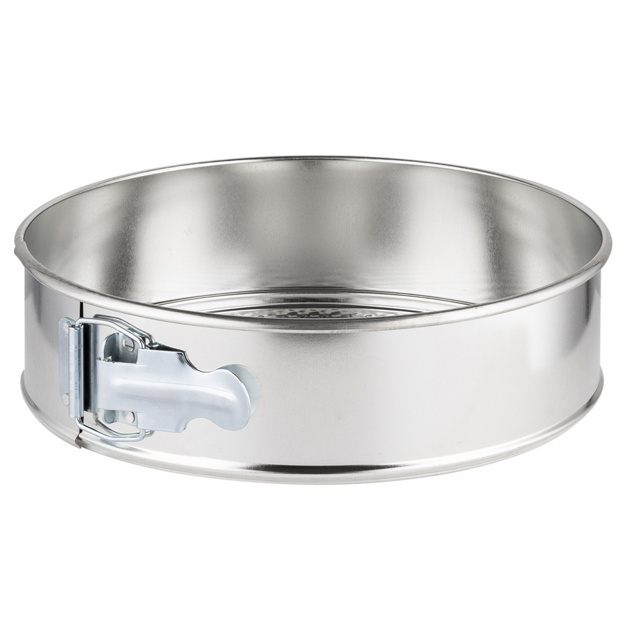 Tortownica ocynowana z fakturowanym dnem 24 cm