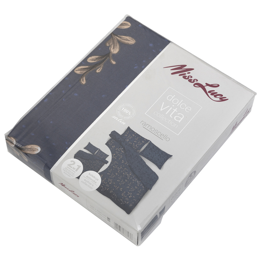 Komplet pościeli Miss Lucy Dolce Vita Ramoscello 160x200 cm i 70x80 cm