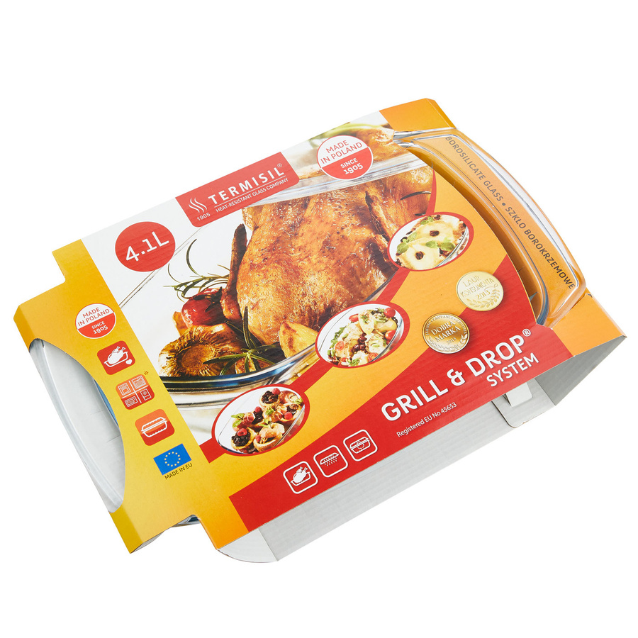 Naczynie żaroodporne Termisil prostokątne 4,1 l