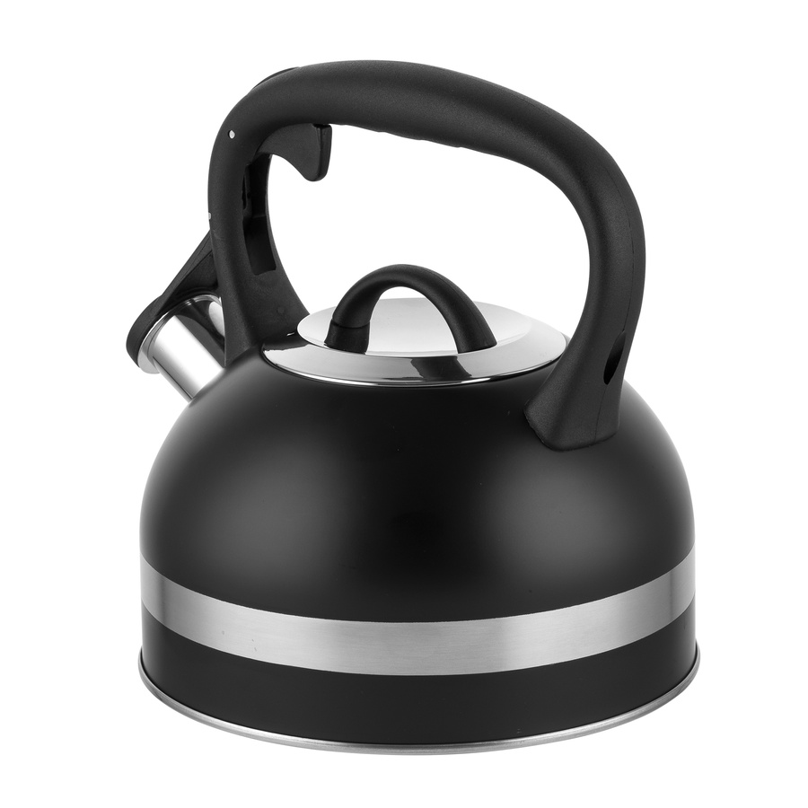 Czajnik nierdzewny 1,8 l Delux czarny